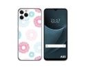 Funda Silicona Transparente para Blackview A95 diseño Flores 06 Dibujos
