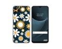 Funda Silicona Transparente para Blackview A95 diseño Flores 08 Dibujos