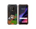 Funda Silicona Transparente para Blackview Oscal S60 / S60 Pro diseño Panda Dibujos