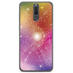 Funda Gel Tpu para Huawei Mate 10 Lite Diseño Abstracto Dibujos