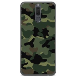 Funda Gel Tpu para Huawei Mate 10 Lite Diseño Camuflaje Dibujos