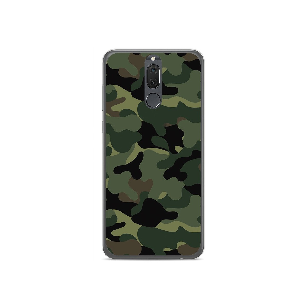 Funda Gel Tpu para Huawei Mate 10 Lite Diseño Camuflaje Dibujos