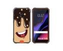 Funda Silicona para Blackview Oscal S60 / S60 Pro diseño Helado Chocolate Dibujos