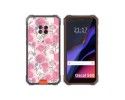 Funda Silicona Transparente para Blackview Oscal S60 / S60 Pro diseño Flores 07 Dibujos
