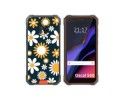 Funda Silicona Transparente para Blackview Oscal S60 / S60 Pro diseño Flores 08 Dibujos