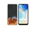 Funda Silicona Transparente para Doogee X93 diseño Bufalo Dibujos