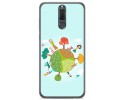 Funda Gel Tpu para Huawei Mate 10 Lite Diseño Familia Dibujos