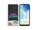 Funda Silicona Transparente para Doogee X93 diseño Summer Dibujos