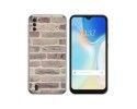 Funda Silicona para Doogee X93 diseño Ladrillo 01 Dibujos