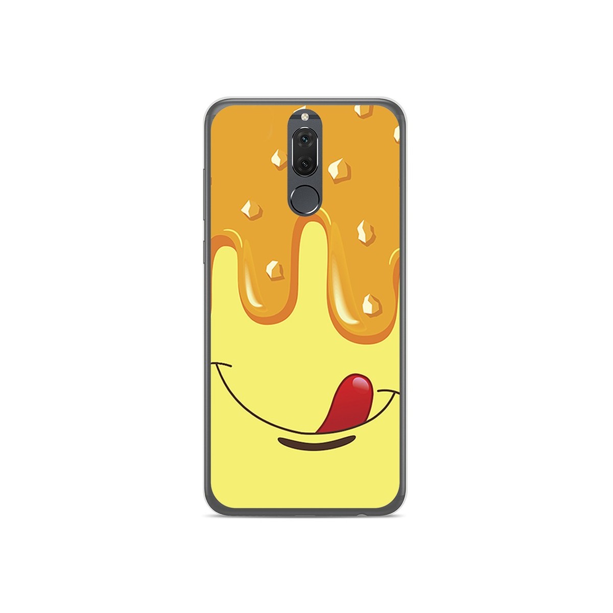 Funda Gel Tpu para Huawei Mate 10 Lite Diseño Helado Vainilla Dibujos