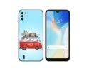 Funda Silicona para Doogee X93 diseño Furgoneta Dibujos