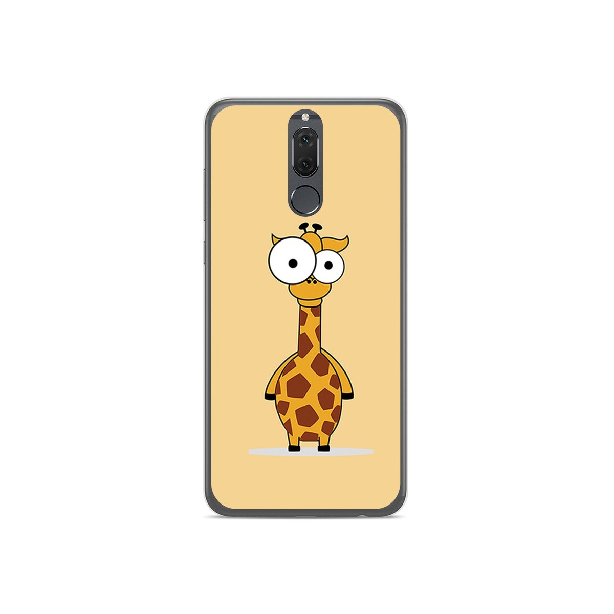 Funda Gel Tpu para Huawei Mate 10 Lite Diseño Jirafa Dibujos