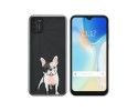 Funda Silicona Transparente para Doogee X93 diseño Perros 06 Dibujos