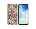 Funda Silicona Transparente para Doogee X93 diseño Flores 11 Dibujos