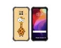 Funda Silicona para Ulefone Power Armor 14 / 14 Pro diseño Jirafa Dibujos