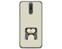 Funda Gel Tpu para Huawei Mate 10 Lite Diseño Pingüino Dibujos