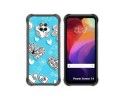 Funda Silicona para Ulefone Power Armor 14 / 14 Pro diseño Mariposas Dibujos