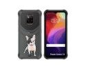 Funda Silicona Transparente para Ulefone Power Armor 14 / 14 Pro diseño Perros 06 Dibujos