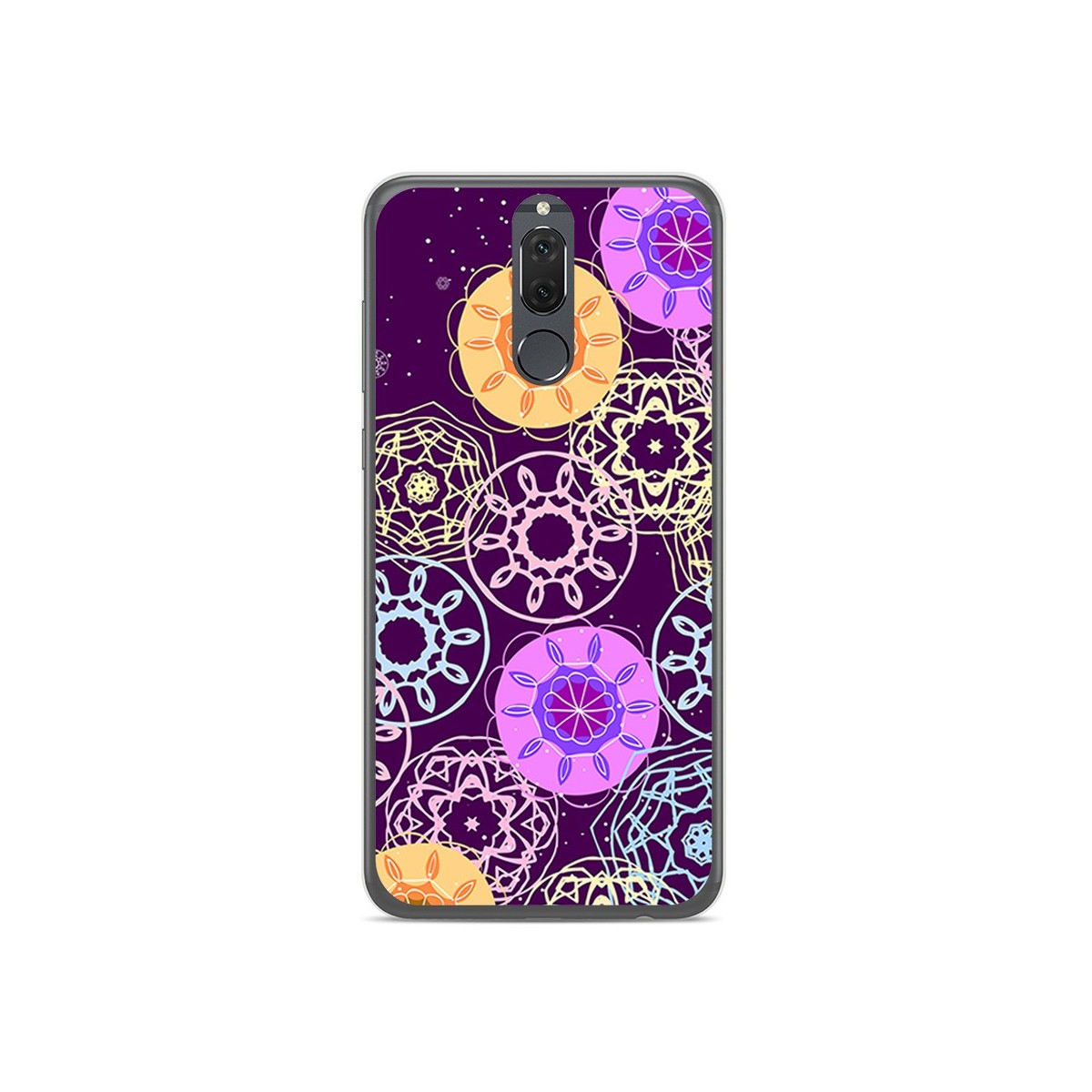 Funda Gel Tpu para Huawei Mate 10 Lite Diseño Radial Dibujos