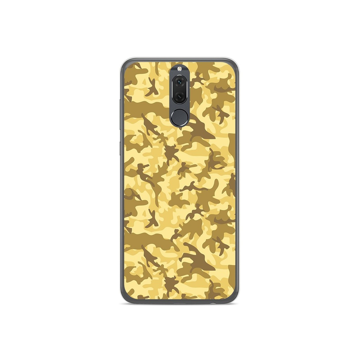 Funda Gel Tpu para Huawei Mate 10 Lite Diseño Sand Camuflaje Dibujos