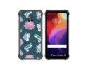 Funda Silicona Transparente para Ulefone Power Armor 14 / 14 Pro diseño Flores 10 Dibujos