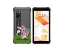 Funda Silicona Transparente para Ulefone Armor X10 / X10 Pro diseño Conejo Dibujos