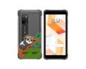 Funda Silicona Transparente para Ulefone Armor X10 / X10 Pro diseño Panda Dibujos