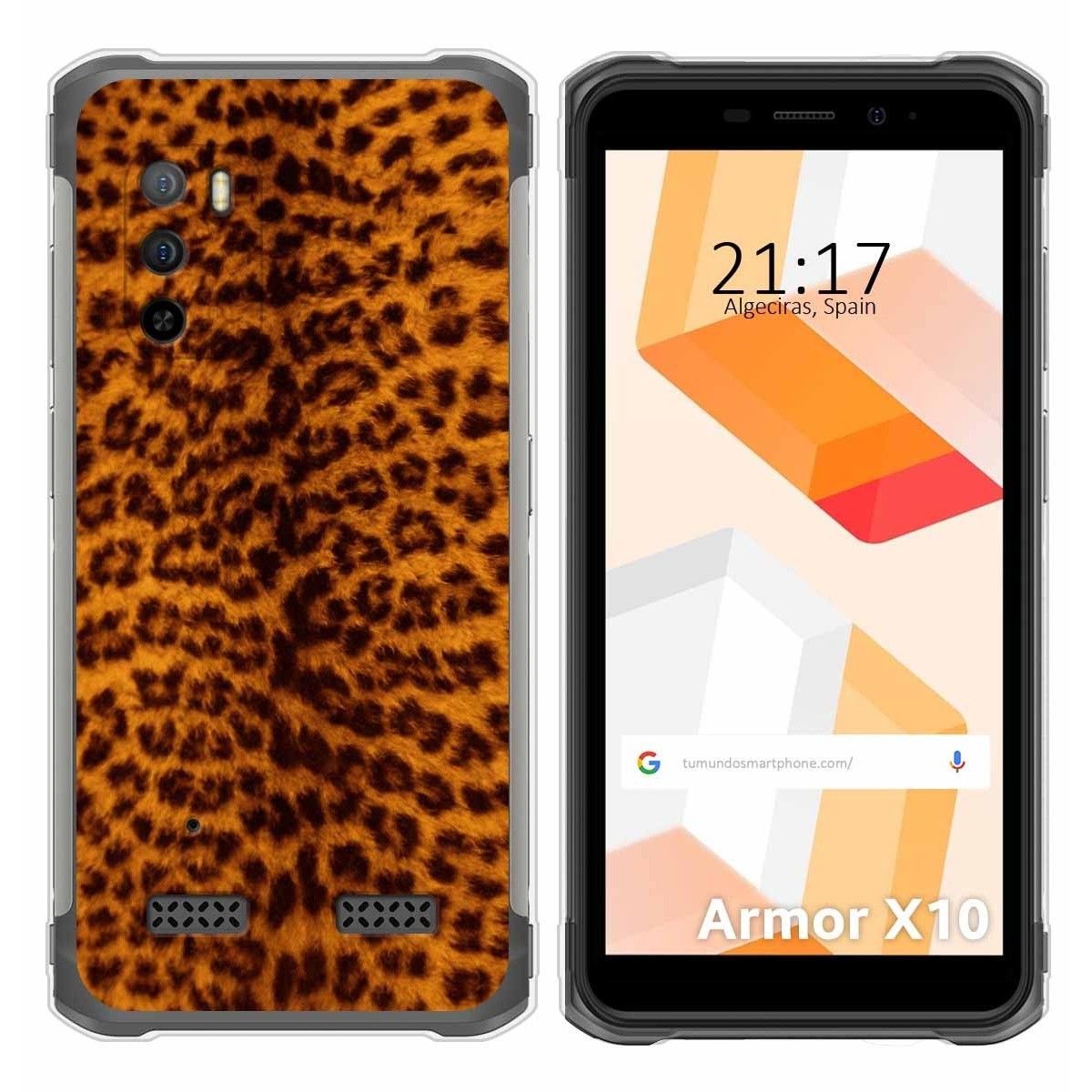 Funda Silicona para Ulefone Armor X10 / X10 Pro diseño Animal 03 Dibujos
