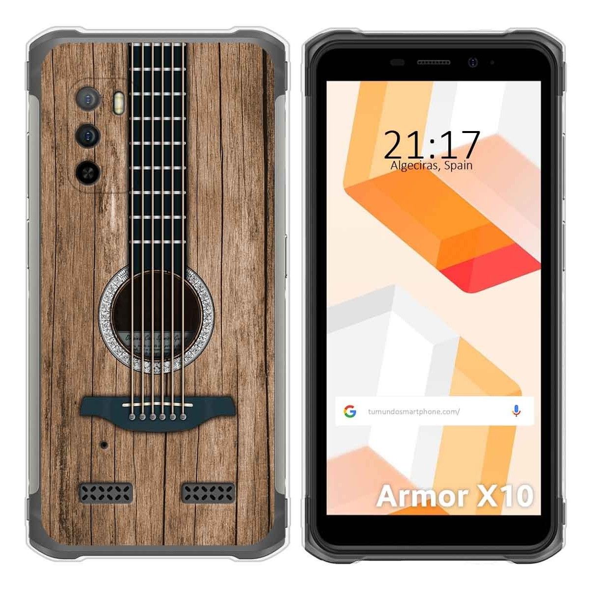 Funda Silicona para Ulefone Armor X10 / X10 Pro diseño Madera 11 Dibujos