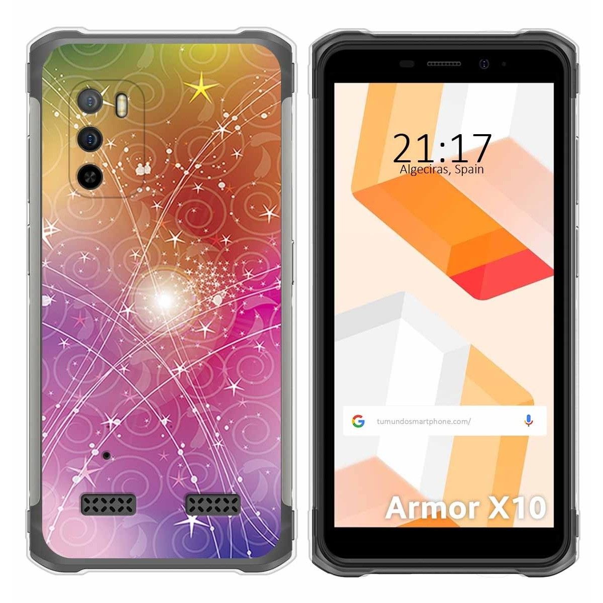 Funda Silicona para Ulefone Armor X10 / X10 Pro diseño Abstracto Dibujos