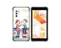 Funda Silicona para Ulefone Armor X10 / X10 Pro diseño Café Dibujos