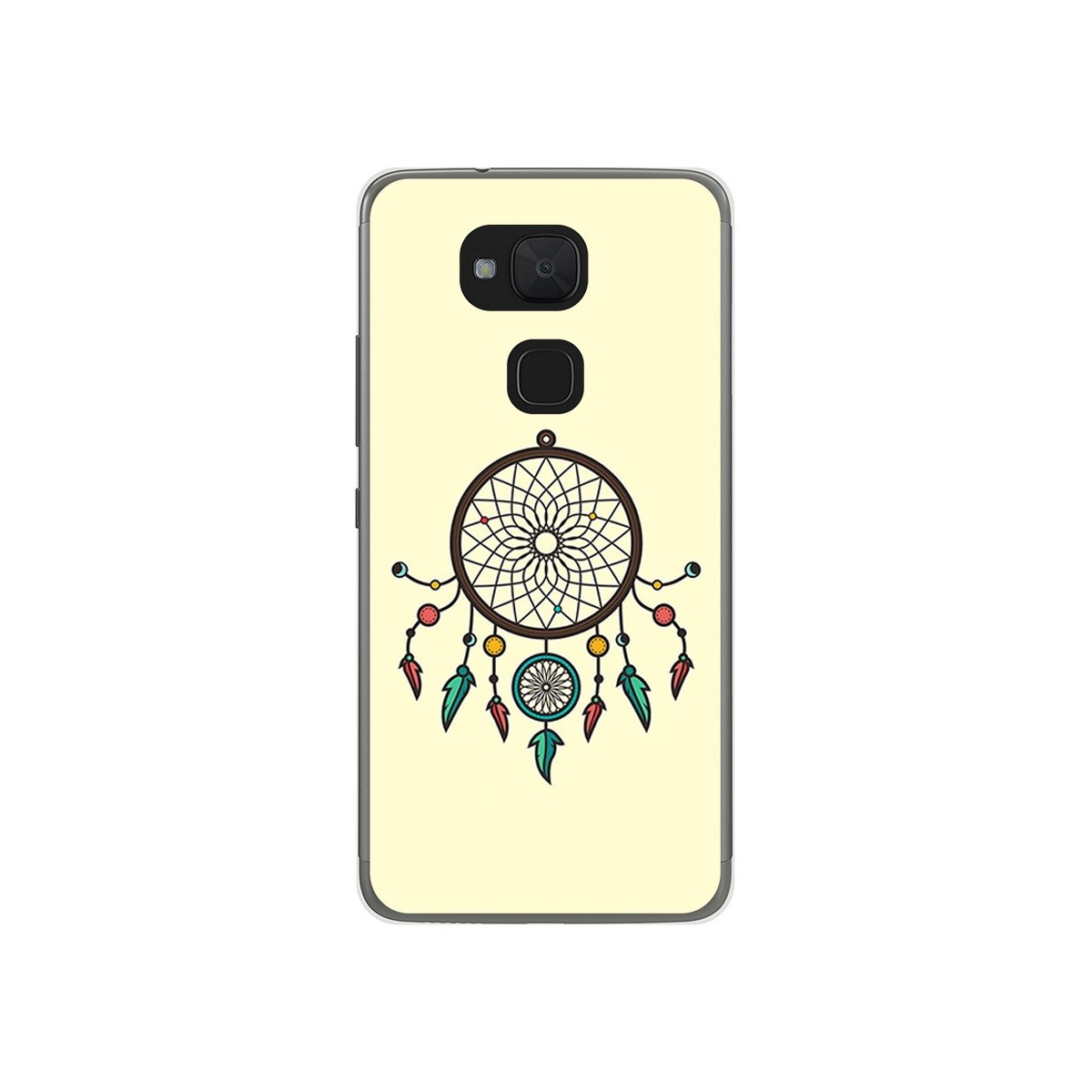 Funda Gel Tpu para Bq Aquaris V Plus / Vs Plus Diseño Atrapasueños Dibujos