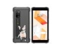 Funda Silicona Transparente para Ulefone Armor X10 / X10 Pro diseño Perros 06 Dibujos