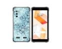 Funda Silicona Transparente para Ulefone Armor X10 / X10 Pro diseño Flores 03 Dibujos