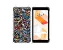 Funda Silicona Transparente para Ulefone Armor X10 / X10 Pro diseño Flores 04 Dibujos