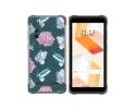Funda Silicona Transparente para Ulefone Armor X10 / X10 Pro diseño Flores 10 Dibujos
