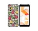 Funda Silicona Transparente para Ulefone Armor X10 / X10 Pro diseño Flores 11 Dibujos