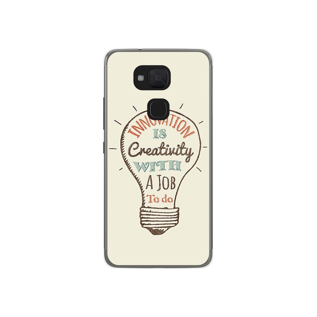 Funda Gel Tpu para Bq Aquaris V Plus / Vs Plus Diseño Creativity Dibujos