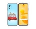 Funda Silicona para Ulefone Note 12P diseño Furgoneta Dibujos