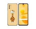 Funda Silicona para Ulefone Note 12P diseño Jirafa Dibujos