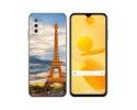 Funda Silicona para Ulefone Note 12P diseño Paris Dibujos