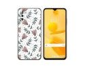 Funda Silicona Transparente para Ulefone Note 12P diseño Flores 01 Dibujos