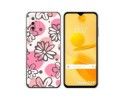 Funda Silicona Transparente para Ulefone Note 12P diseño Flores 09 Dibujos