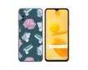 Funda Silicona Transparente para Ulefone Note 12P diseño Flores 10 Dibujos