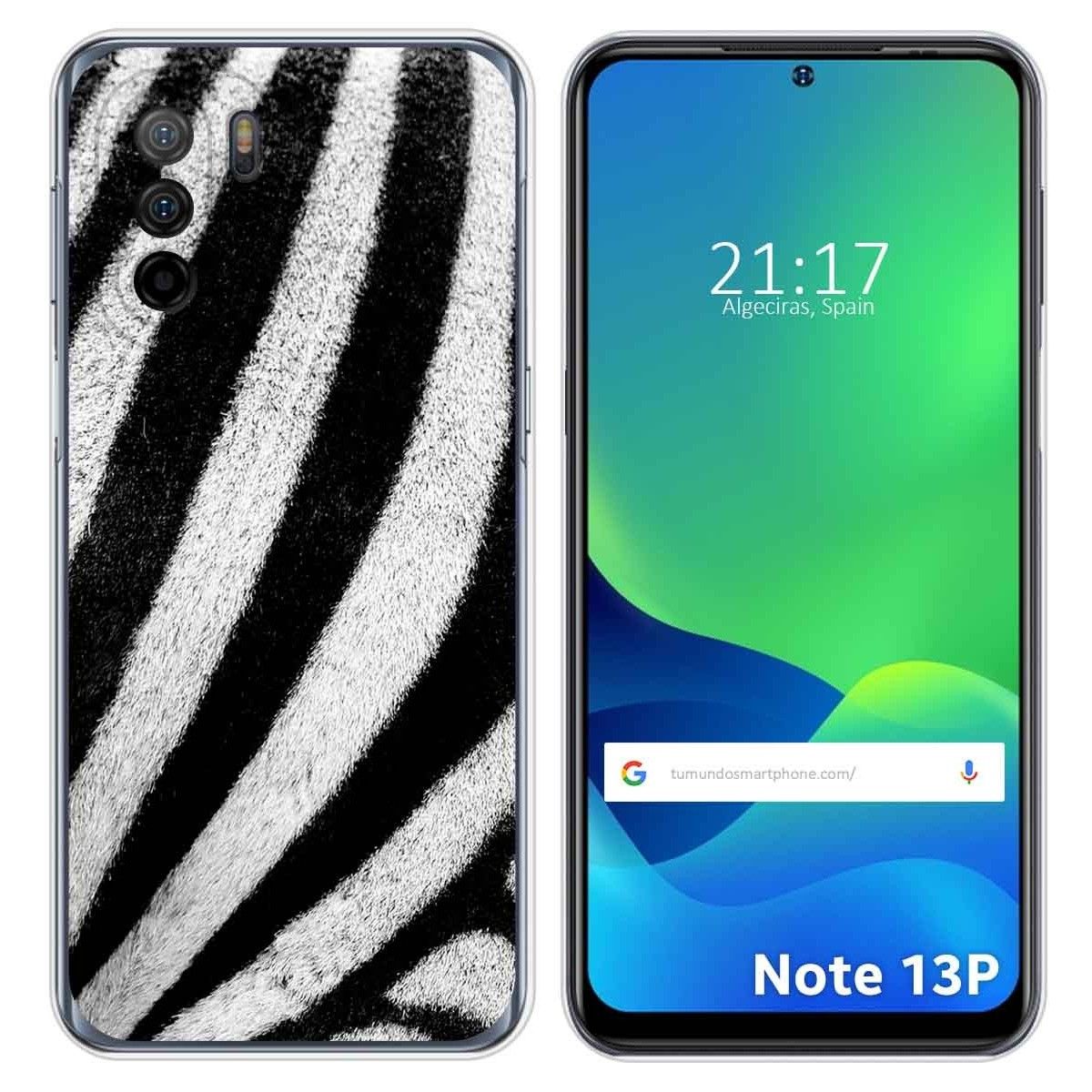 Funda Silicona para Ulefone Note 13P diseño Animal 02 Dibujos