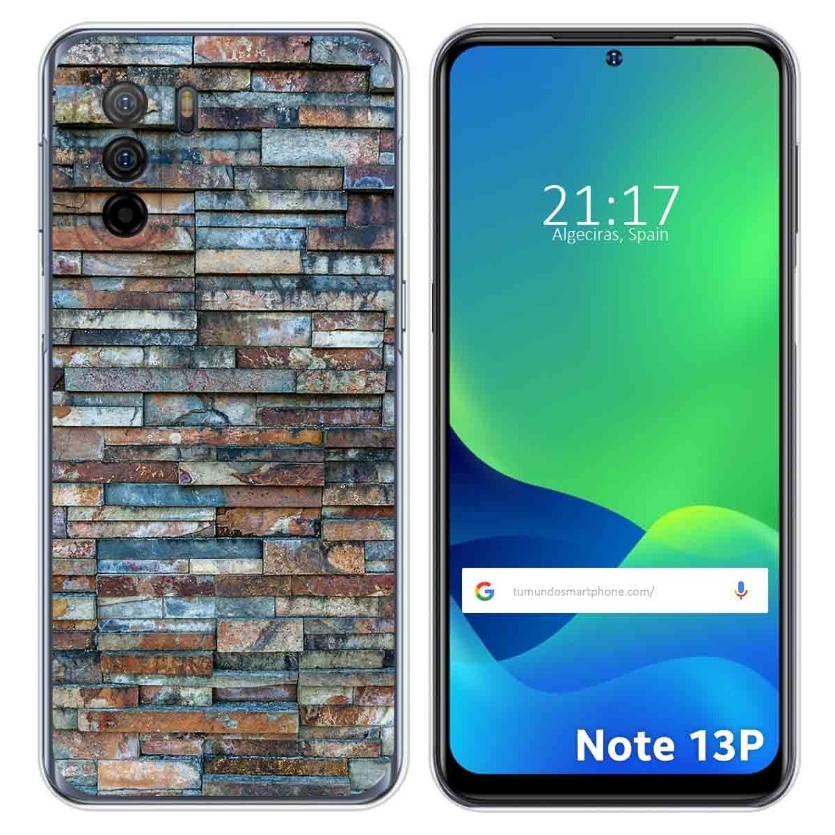 Funda Silicona para Ulefone Note 13P diseño Ladrillo 05 Dibujos