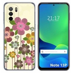 Funda Silicona para Ulefone Note 13P diseño Primavera En Flor Dibujos