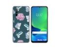 Funda Silicona Transparente para Ulefone Note 13P diseño Flores 10 Dibujos
