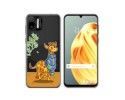 Funda Silicona Transparente para Ulefone Note Note 6 / 6P diseño Jirafa Dibujos