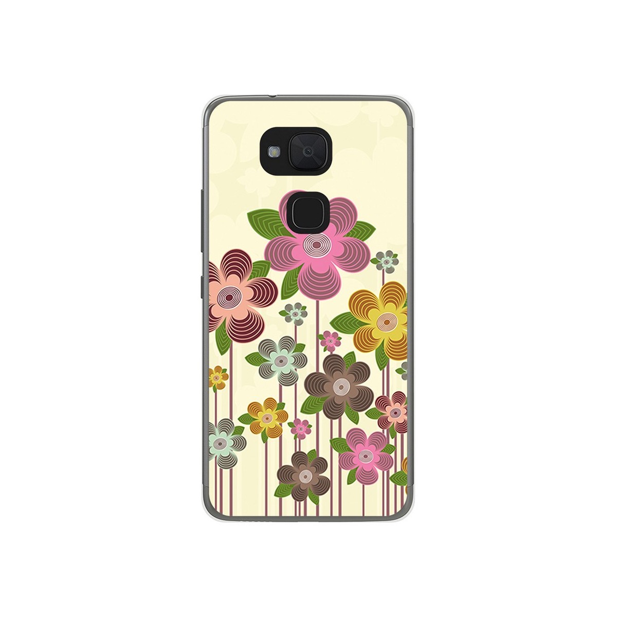 Funda Gel Tpu para Bq Aquaris V Plus / Vs Plus Diseño Primavera En Flor  Dibujos
